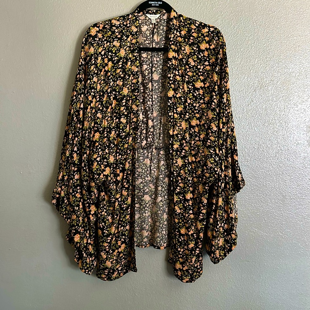 Floral kimono